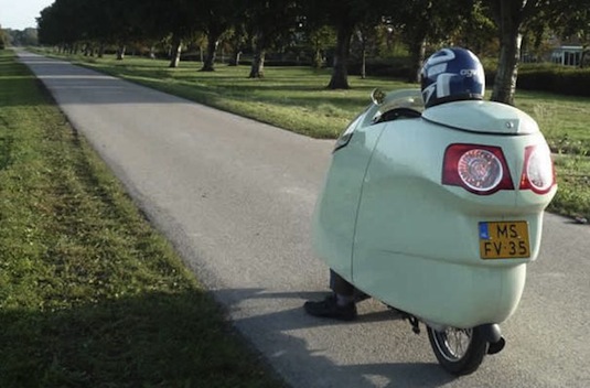 motorka Honda přestavba