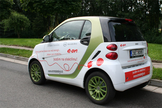 auto elektromobil Smart ED