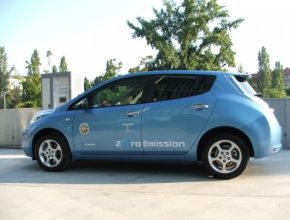 Nissan Leaf test