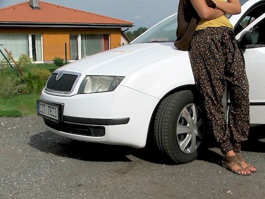 auto elektromobil test elektrická Škoda Fabia přestavba EVC Group