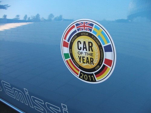 elektromobil Nissan Leaf Car of the Year - auto roku 2011