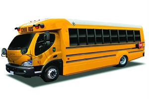 autobus školní elektrický autobus eTrans