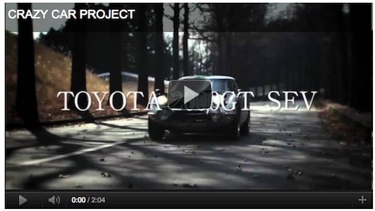 auto elektromobil Toyota 2000GT solární auto