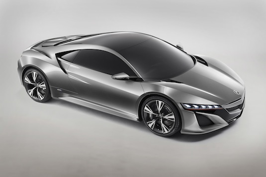 auto hybrid Acura NSX koncept