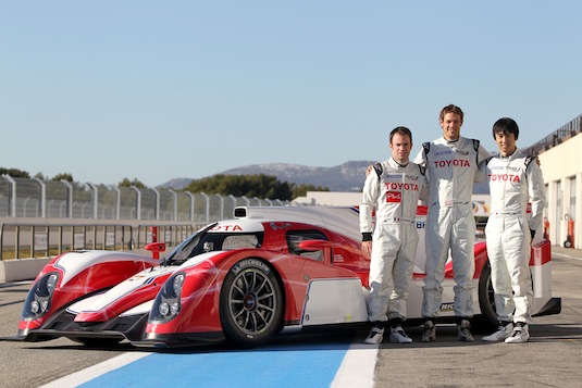 auto hybrid Toyota Motorsport TS030 Hybrid