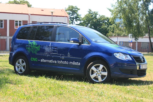 auto na plyn CNG Volkswagen