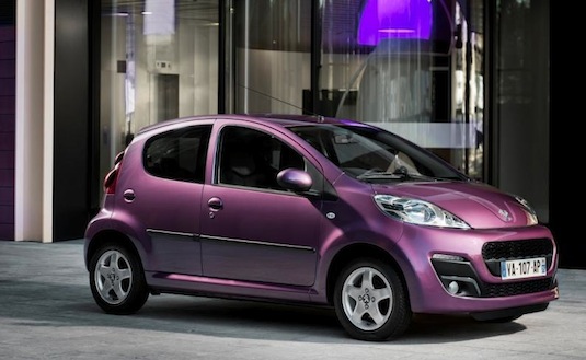 auto Peugeot 107