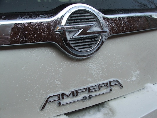 auto elektromobil Opel Ampera