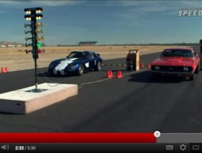 auto elektromobil video závod Tesla Porsche Camaro Type 65