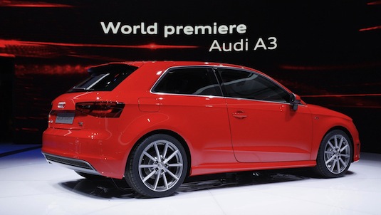 auto Audi A3 Autosalon Ženeva 2012