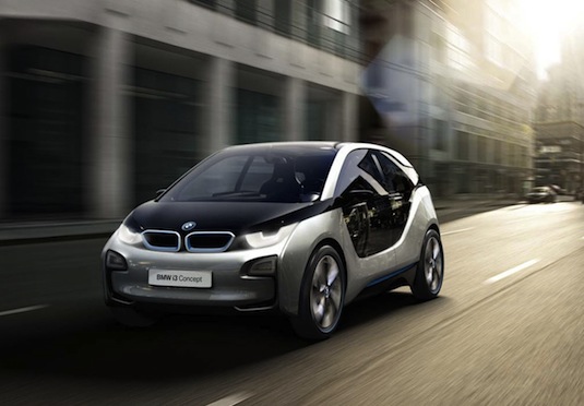 auto elektromobil BMW i3