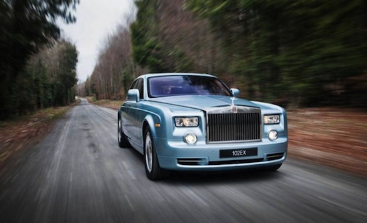 auto elektromobil Rolls-Royce 102EX