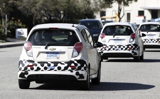 auto elektromobil Chevrolet Spark EV testovací jízda