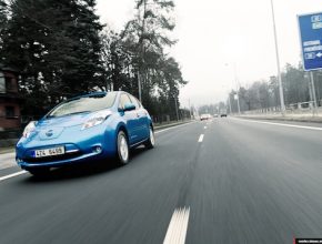 auto elektromobil Nissan Leaf - foto Ondřej Zeman