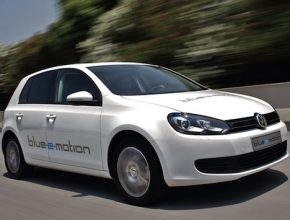 auto elektromobil Volkswagen Golf Blue-e-motion