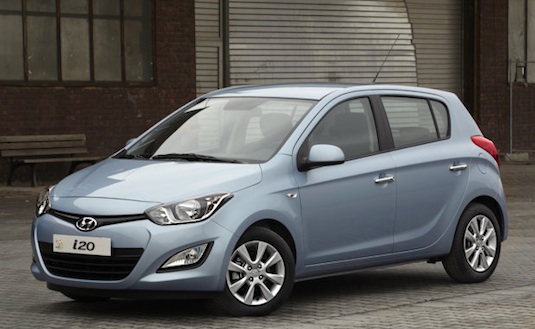 auto Hyundai i20 autosalon Ženeva 2012