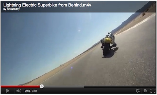 elektromotorka Lightning Electric Superbike