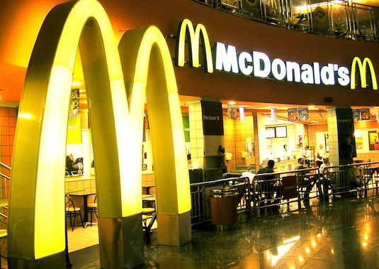 McDonald's interiér