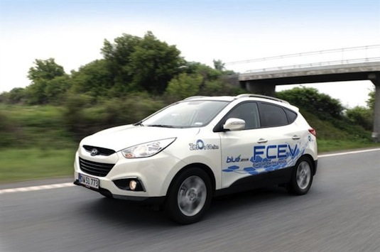 auto na vodík Hyundai Tucson ix FCEV