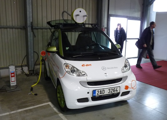 auto elektromobil Smart ED