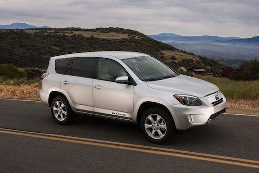 auto elektromobil Toyota RAV4 EV EVS26 představení