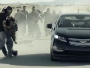 auto plug-in hybrid Chevrolet Volt video reklama zombie