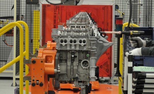 auto výroba motorů Ford Ecoboost
