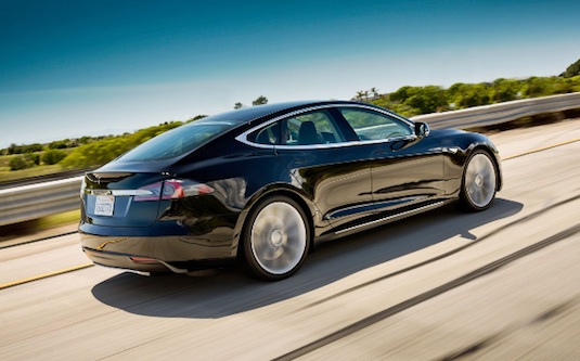 auto elektromobil Tesla Model S Tesla Motors výroba prodej nabíjení