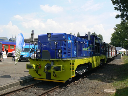 železnice Kabina strojvedoucího v lokomotivě 714.8