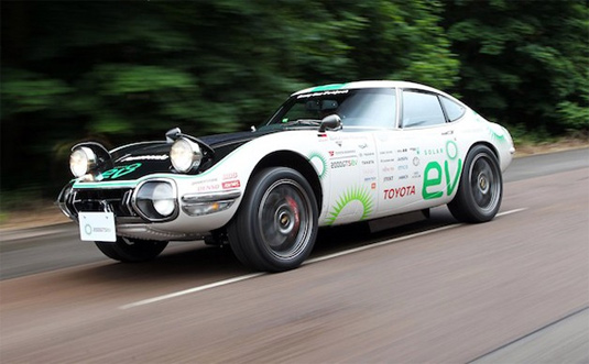 auto elektromobil Toyota 2000GT SEV Goodwood