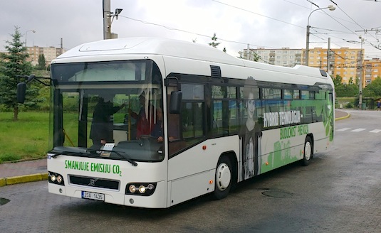 autobus hybridní autobus Volvo