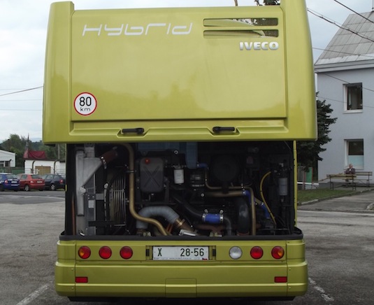 autobusy Irisbus Citelis Hybrid