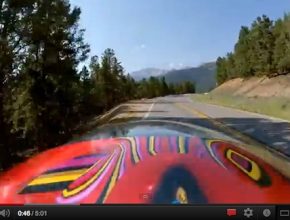 auto elektromobil Monster Tajima závodní elektromobil závody do vrchu Pikes Peak