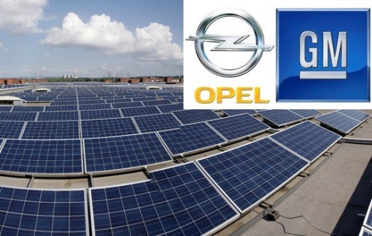 GM solární energie