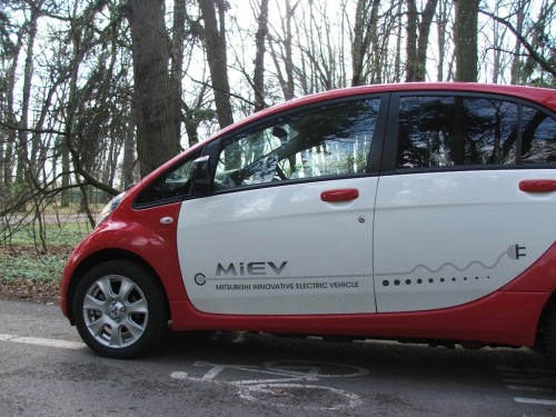test elektromobilu Mitsubishi i MiEV