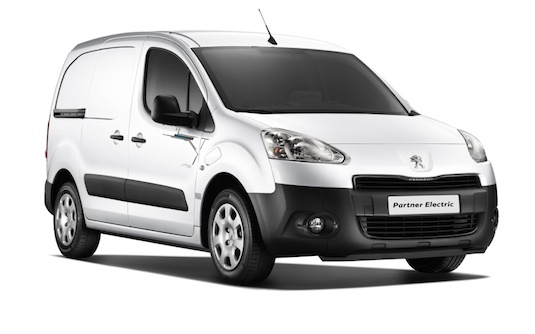 auto elektromobil Peugeot Partner Electrique