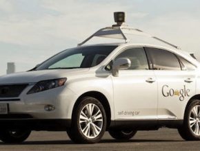 auto robotické auto Google Lexus RX 450h