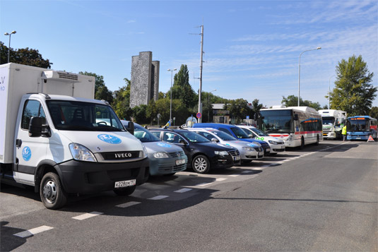 Rallye Blue Corridor představila vozy na zemní plyn