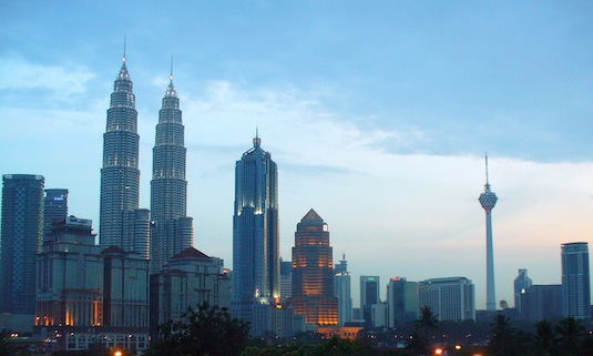 auto elektromobil Kuala Lumpur Malajsia