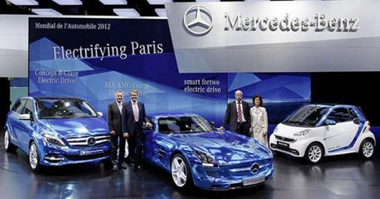 Daimler – autosalon Paříž 2012