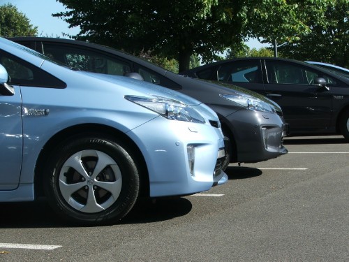 test Toyota Prius plug-in hybrid