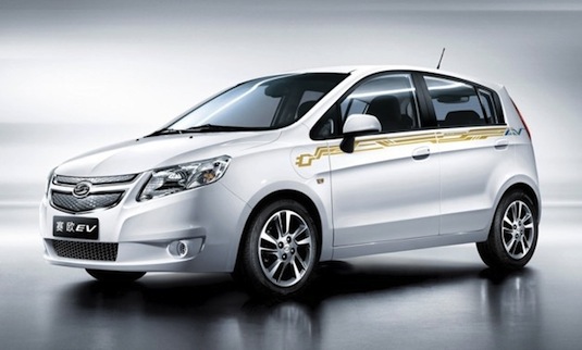 auto elektromobil Sail Springo EV