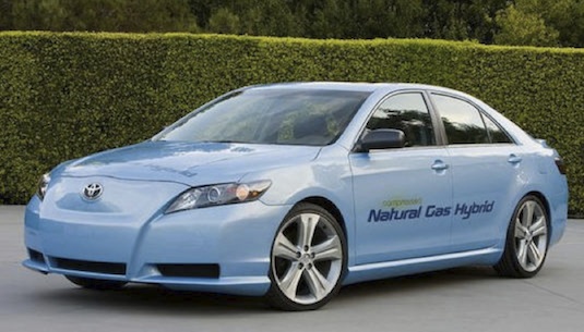auto hybrid Toyota CNG hybrid