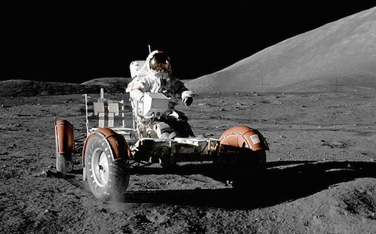 auto elektromobil NASA Apollo 17 Lunar Roving Vehicle