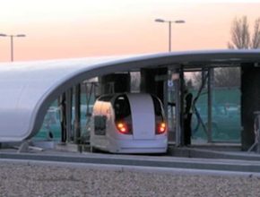 auto Heathrow elektromobil elektrické robotické auto