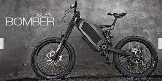 Stealth Electric Bomber elektrokolo