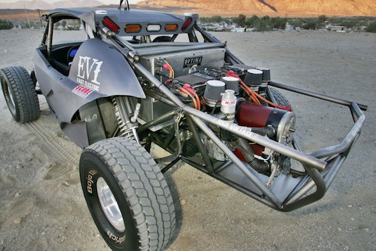 auto elektromobil elektrická pouštní bugina EV1