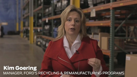 auto Kim Goering Ford recyklace komponent