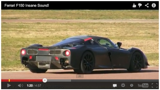 Ferrari F70/F150 - hybridní supersport s KERS