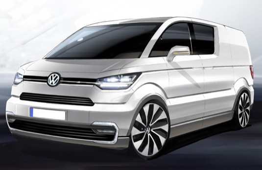 auto 2013 Volkswagen e-Co-Motion koncept nákladního elektromobilu